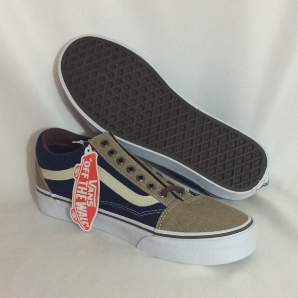 Vans Shoes - NWT Vans Old Skool Unisex Khaki Sneakers